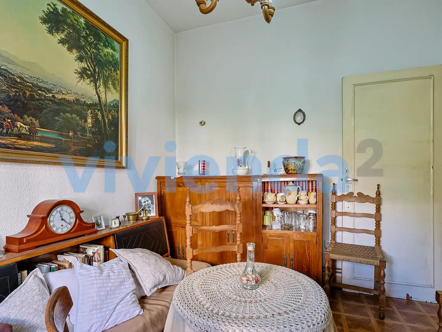 Living room of Flat for sale in Madrid  with Heating, Terrace and Storage room