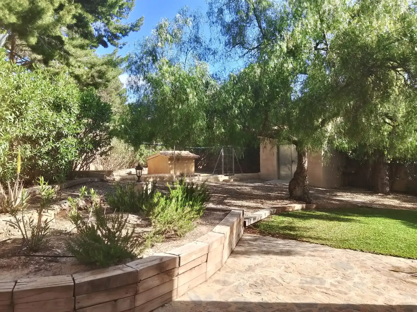 Jardí de Casa o xalet en venda en Tibi amb Aire condicionat, Jardí privat i Parquet