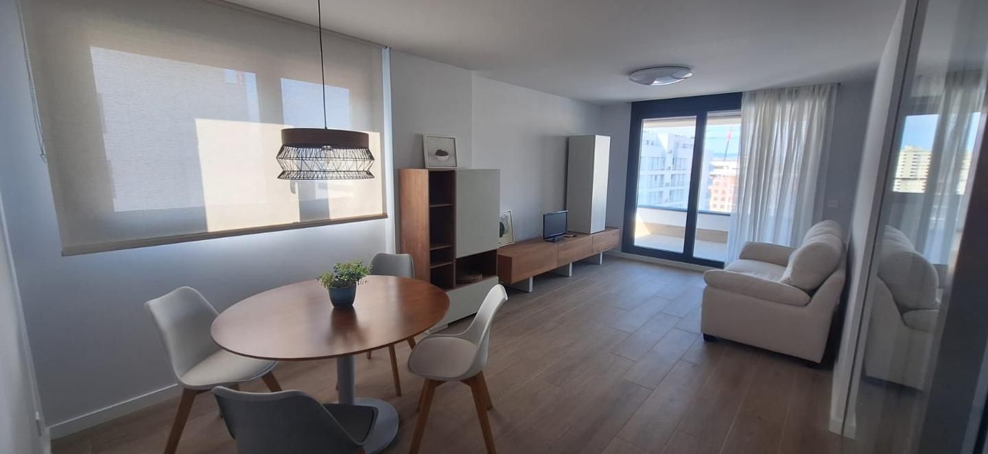 Living room of Flat to rent in  Pamplona / Iruña  with Heating, Terrace and Furnished