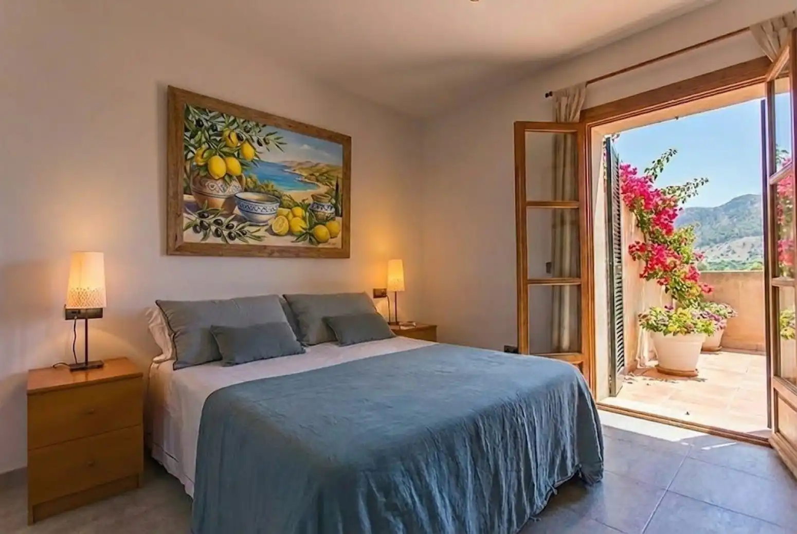 Bedroom of Houses for rent in Campanet  with Heating, Private garden and Terrace