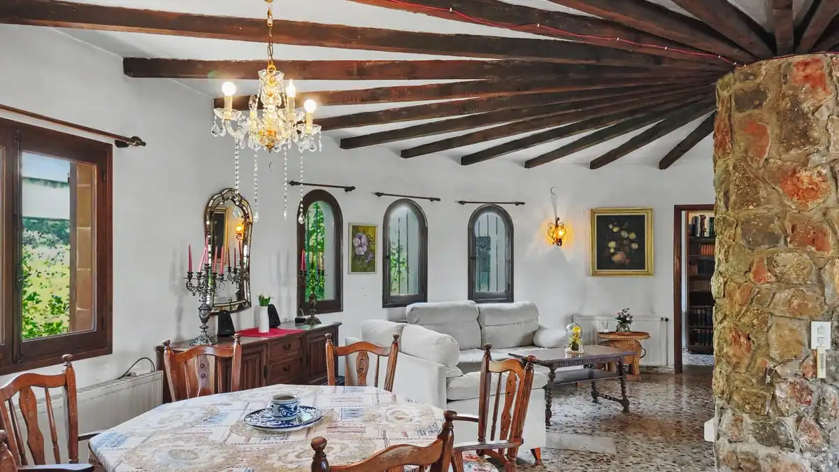 Esszimmer von Haus oder Chalet zum Verkauf in Dénia mit Heizung, Privatgarten und Terrasse