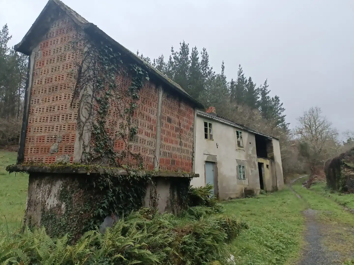 Vista exterior de Casa o chalet en venta en Guitiriz con Jardín privado y Trastero