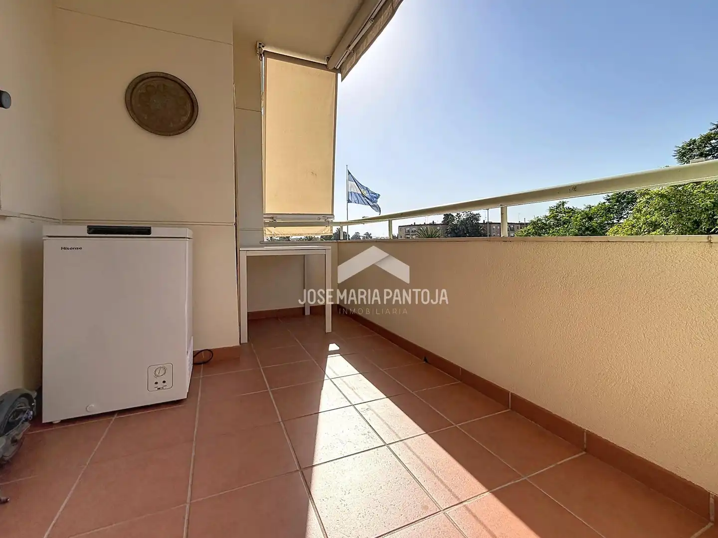 Balcony of Flat for sale in Jerez de la Frontera  with Air Conditioner, Private garden and Parquet flooring