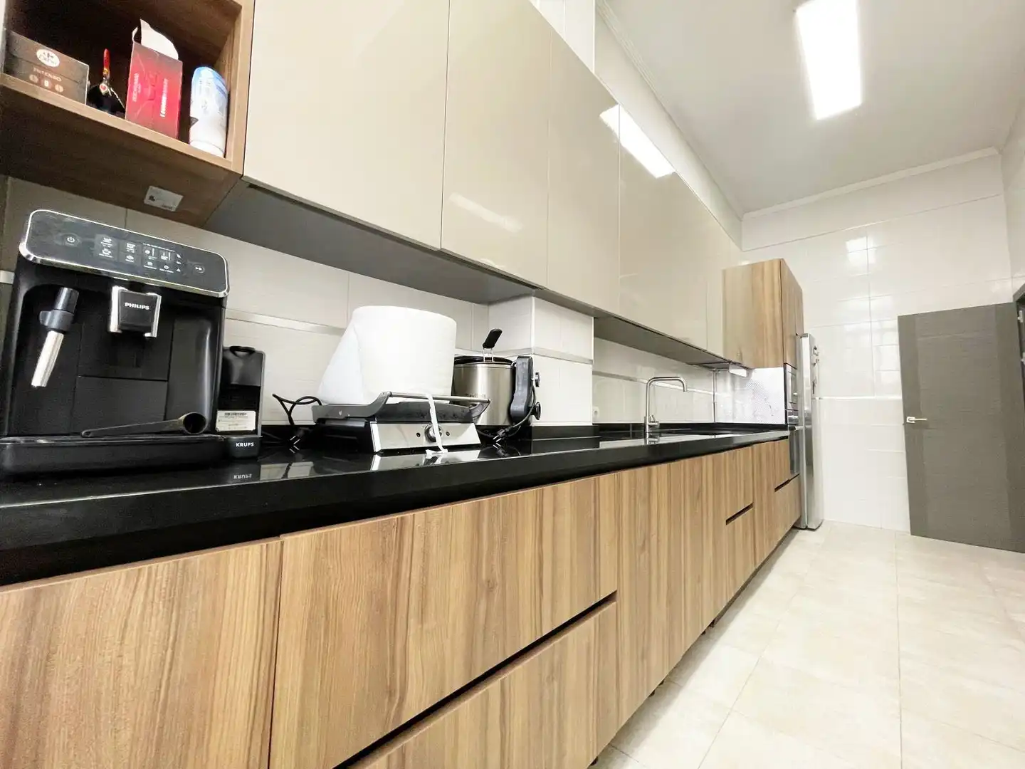 Küche von Wohnung zum Verkauf in Colmenar mit Klimaanlage, Heizung und Terrasse