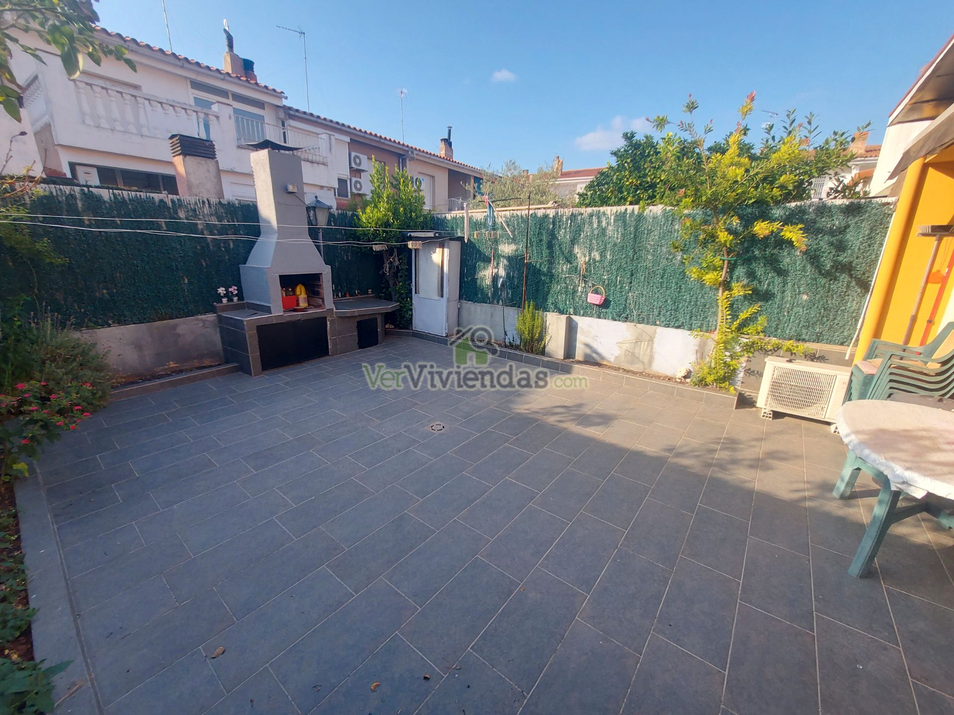 Garden of Single-family semi-detached for sale in Santa Margarida I Els Monjos  with Air Conditioner, Heating and Private garden