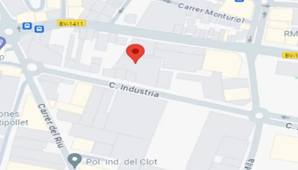Exterior view of Industrial buildings for sale in Barcelona