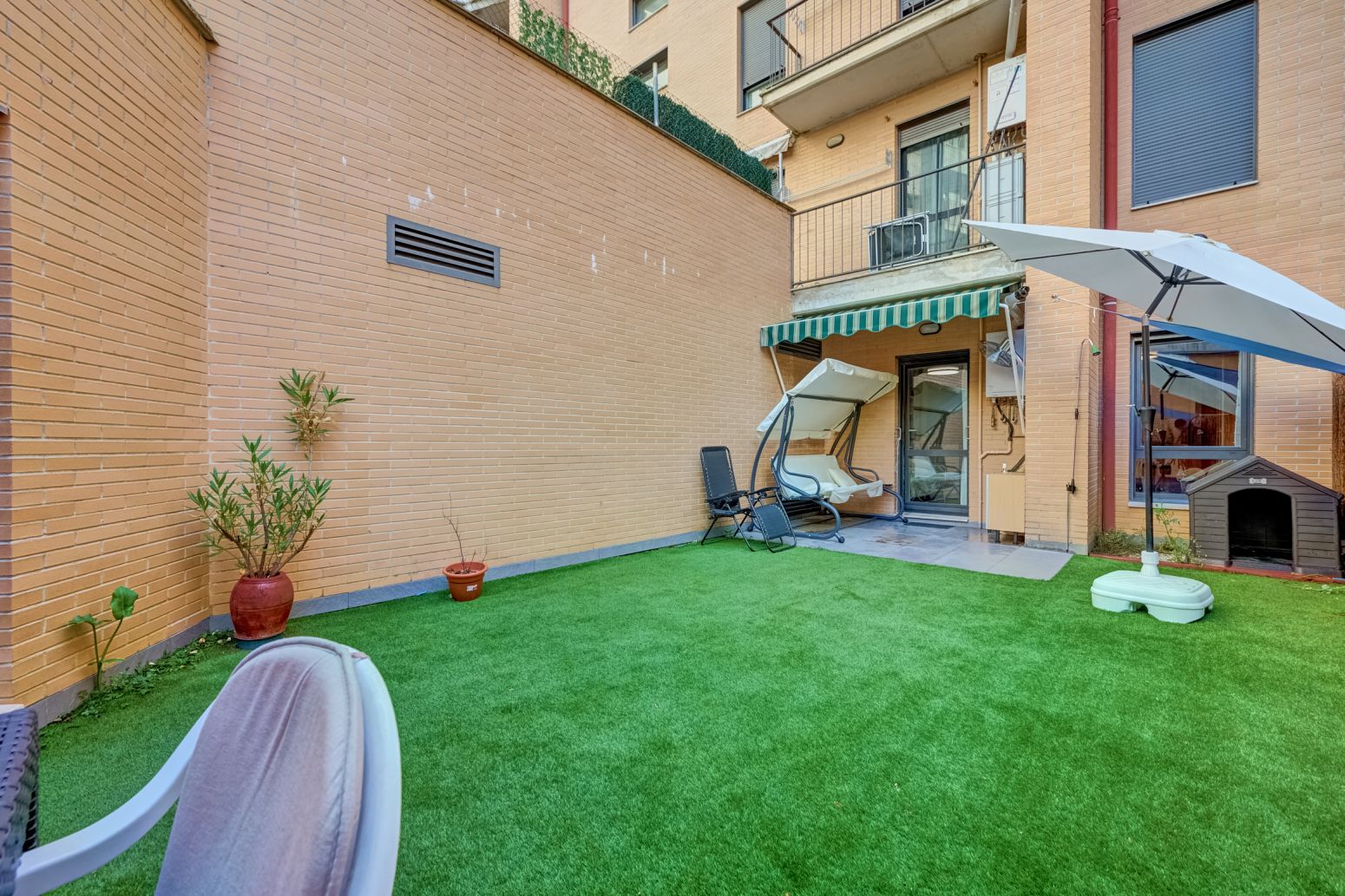 Terrace of Flat for sale in Villava / Atarrabia  with Heating, Private garden and Parquet flooring