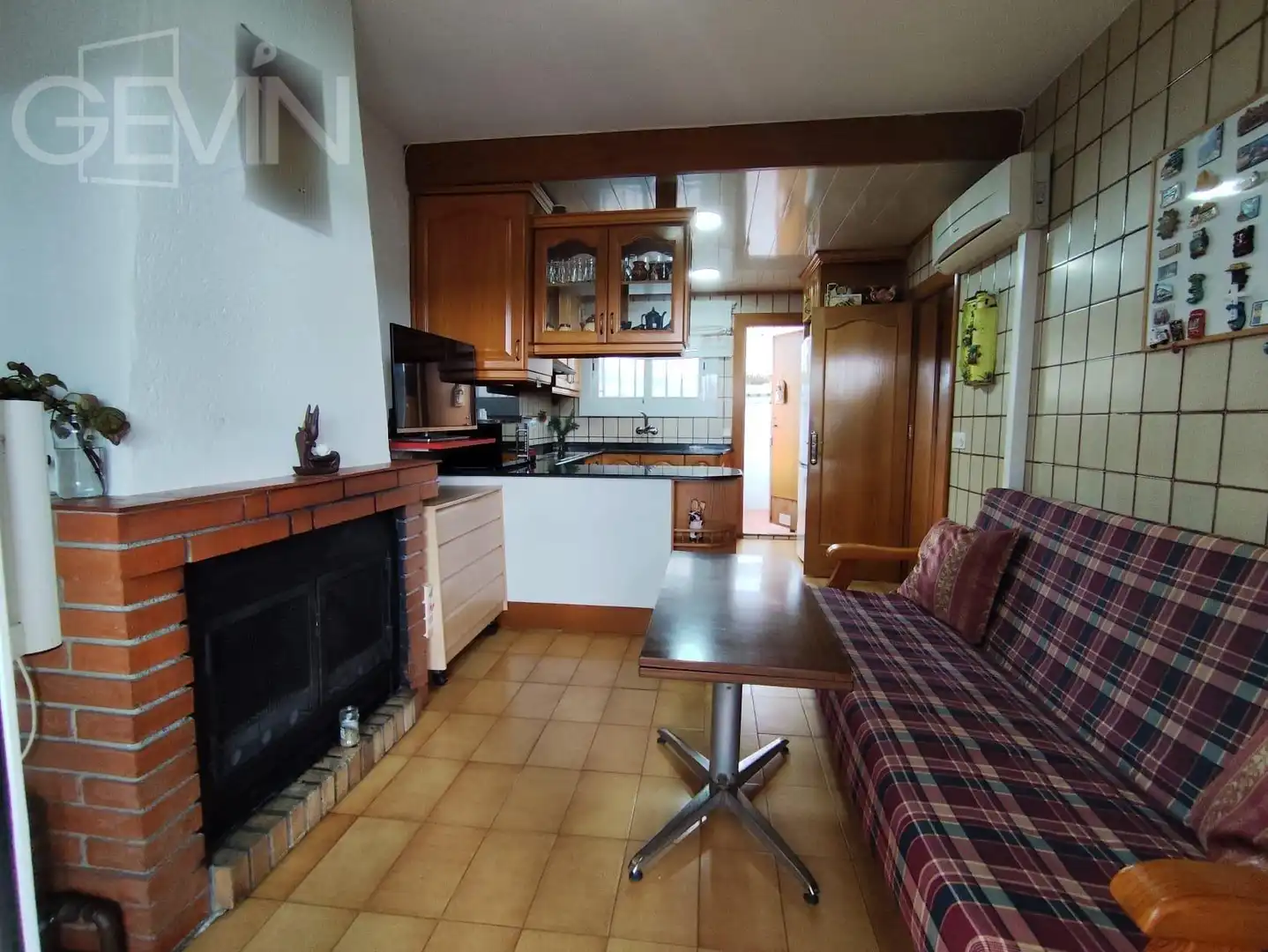 Cuina de Casa o xalet en venda en Caldes de Montbui amb Aire condicionat, Calefacció i Jardí privat
