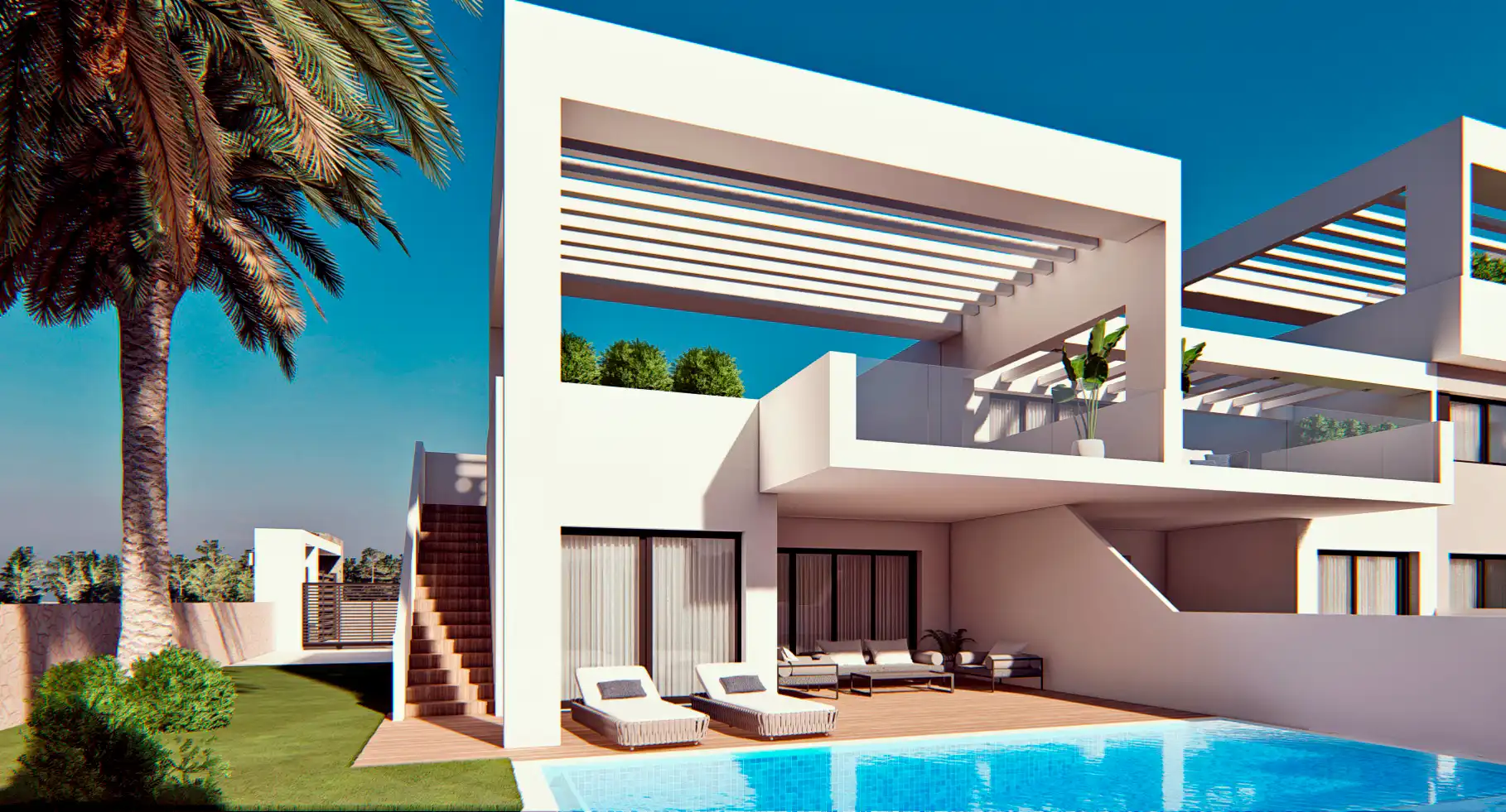 Bungalow with pool for sale in Balcón de Finestrat - Terra Marina, imagen 7
