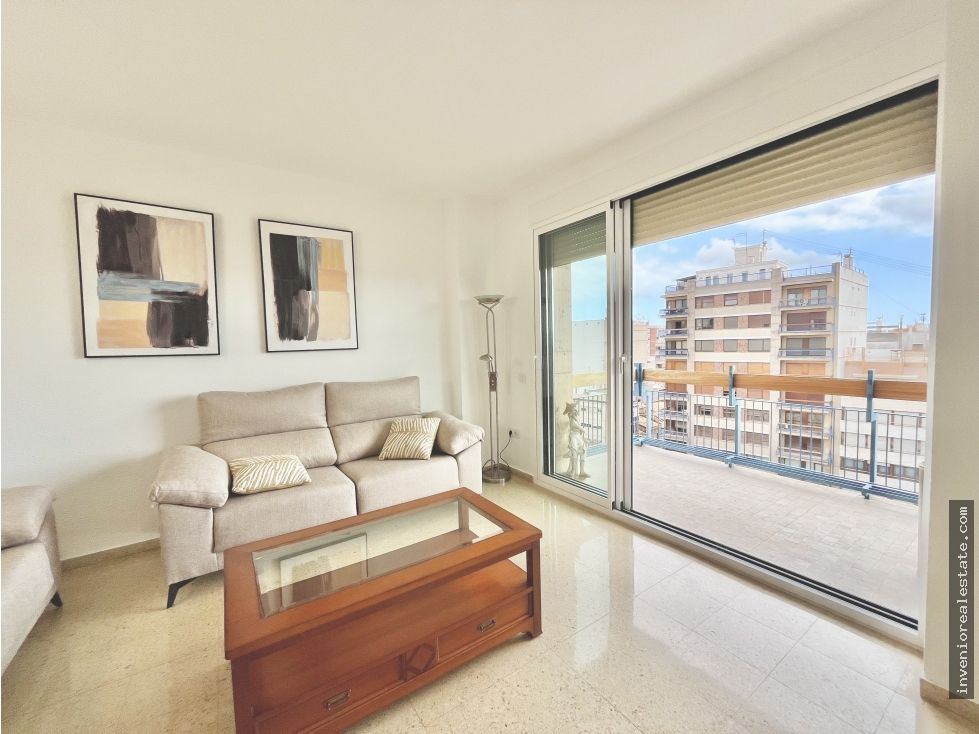 Living room of Flat to rent in Vila-real  with Terrace and Furnished