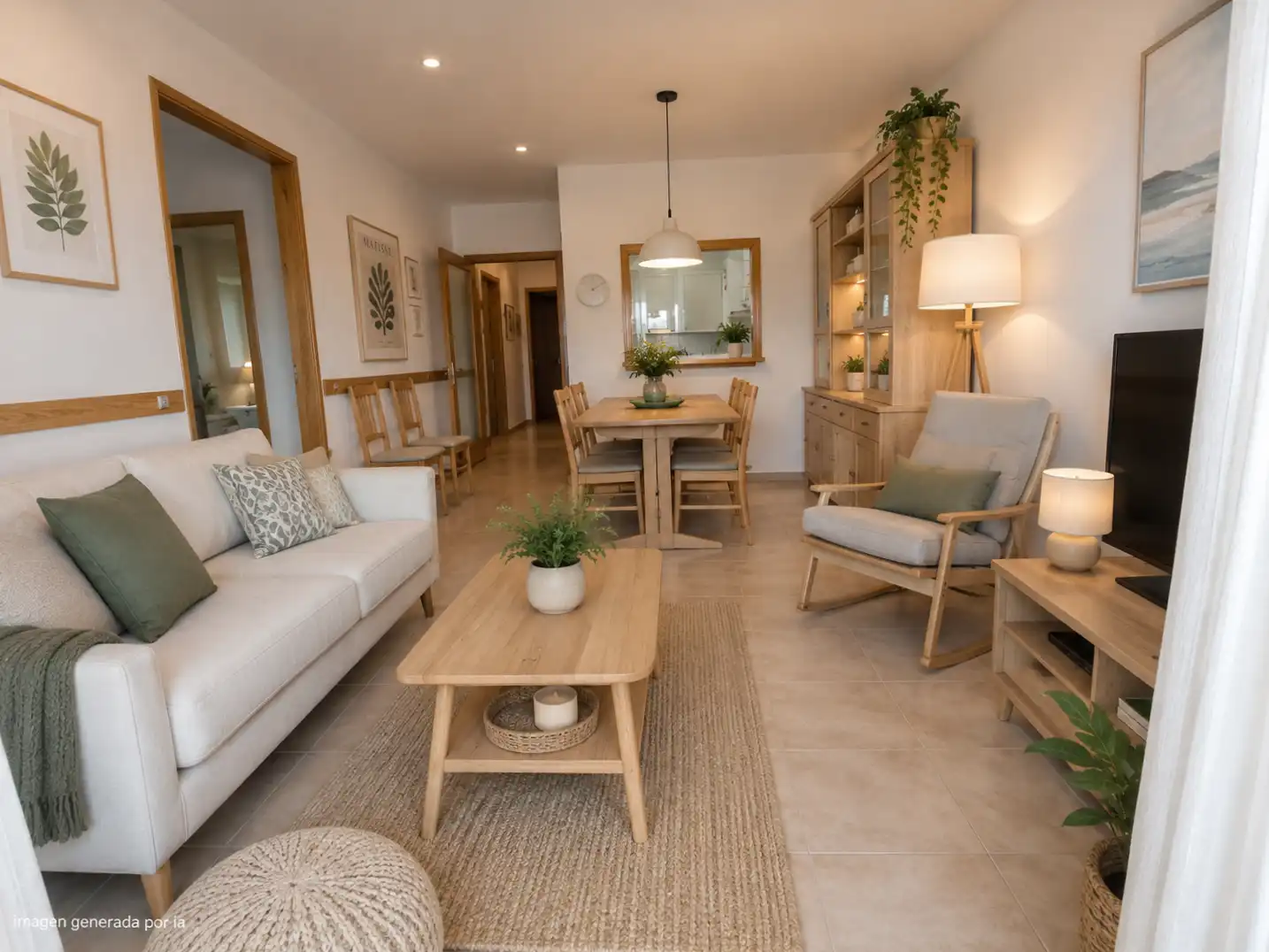 Sala d'estar de Apartament en venda en Palamós amb Calefacció i Terrassa