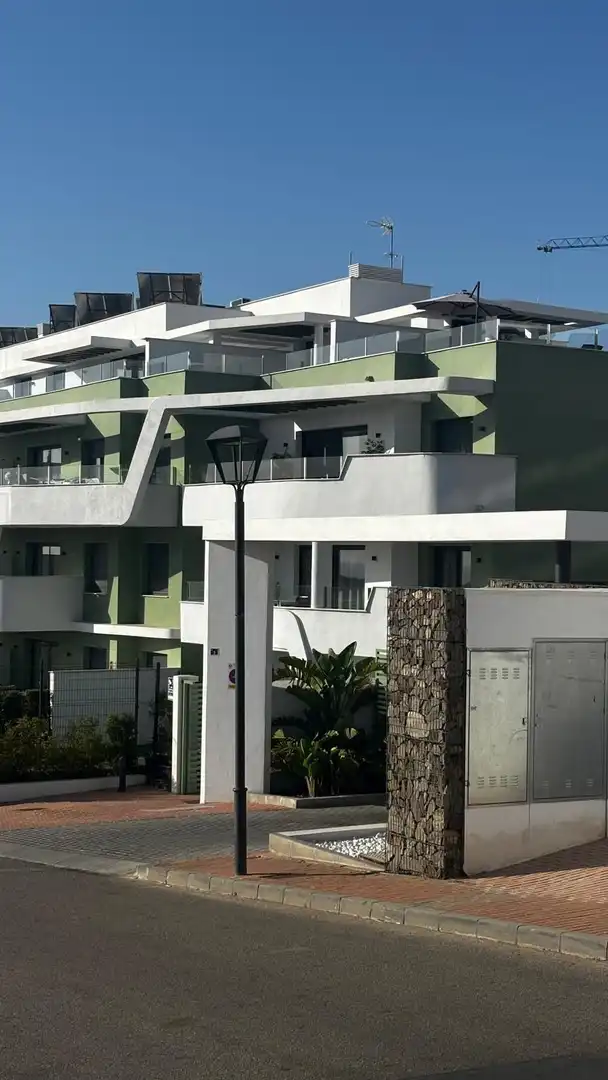 Vista exterior de Apartamento en venta en Mijas con Aire acondicionado, Calefacción y Terraza