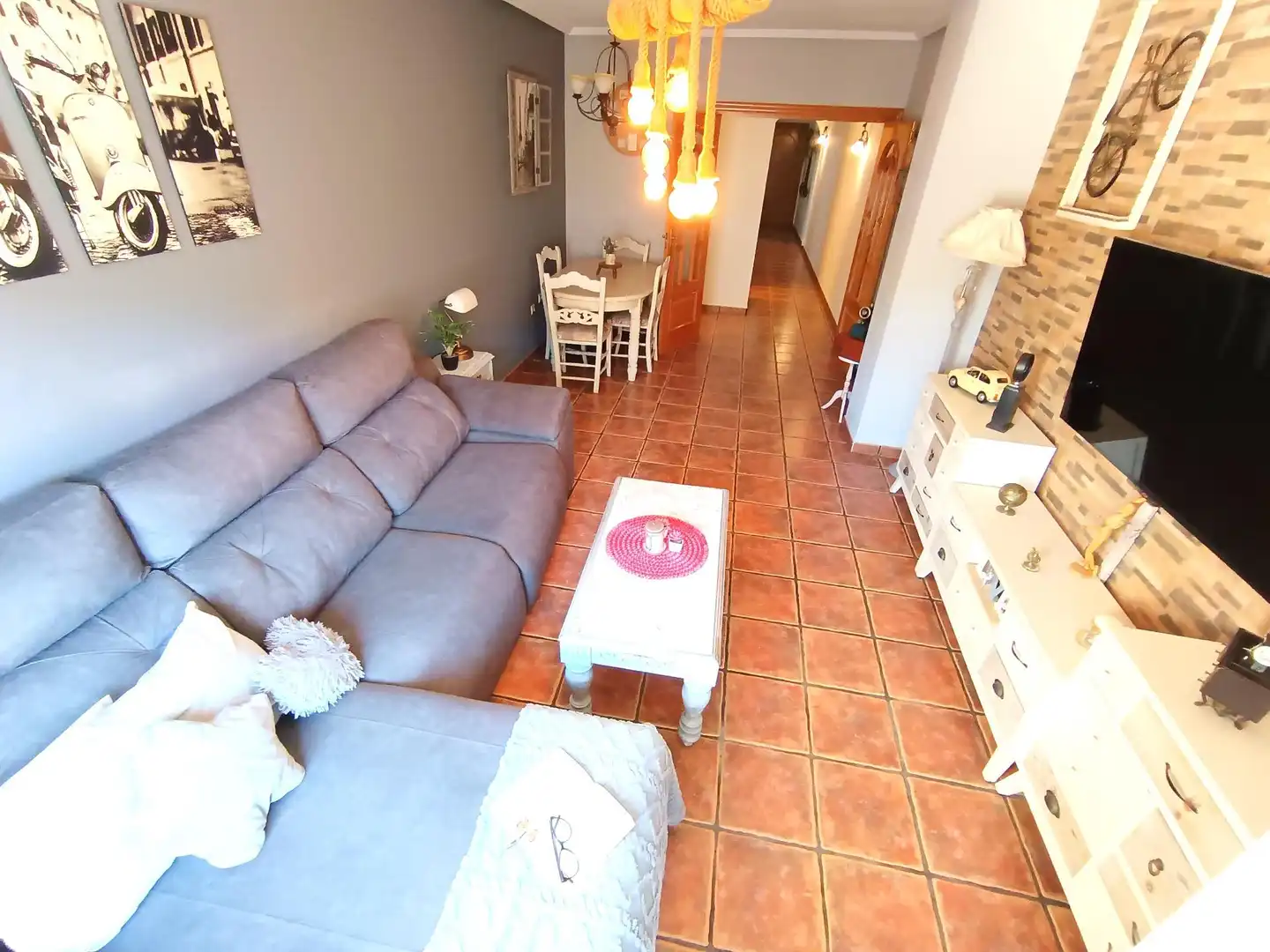Living room of Flat for sale in Molina de Segura  with Air Conditioner and Heating
