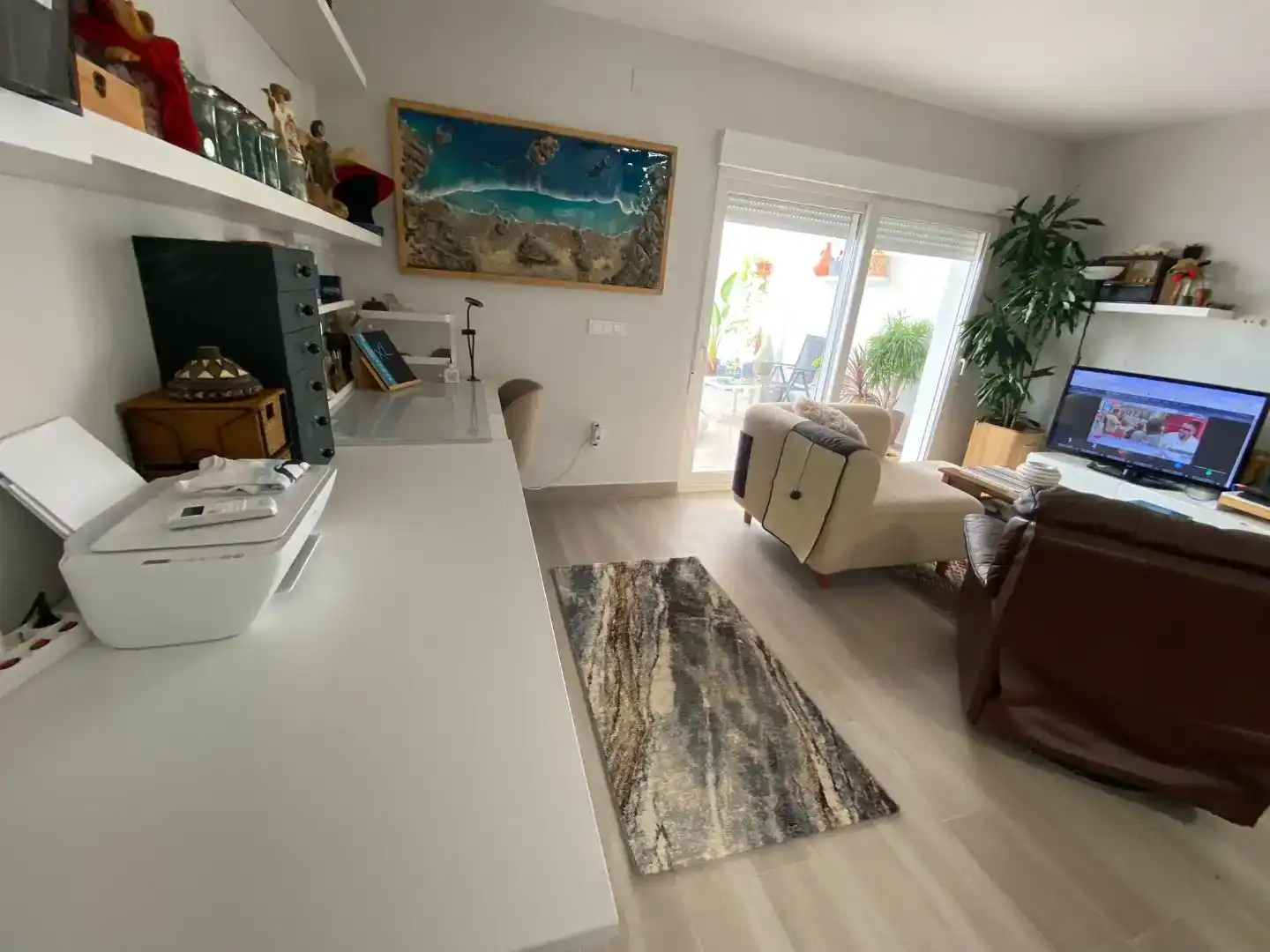 Sala d'estar de Pis en venda en Torrevieja amb Aire condicionat i Terrassa