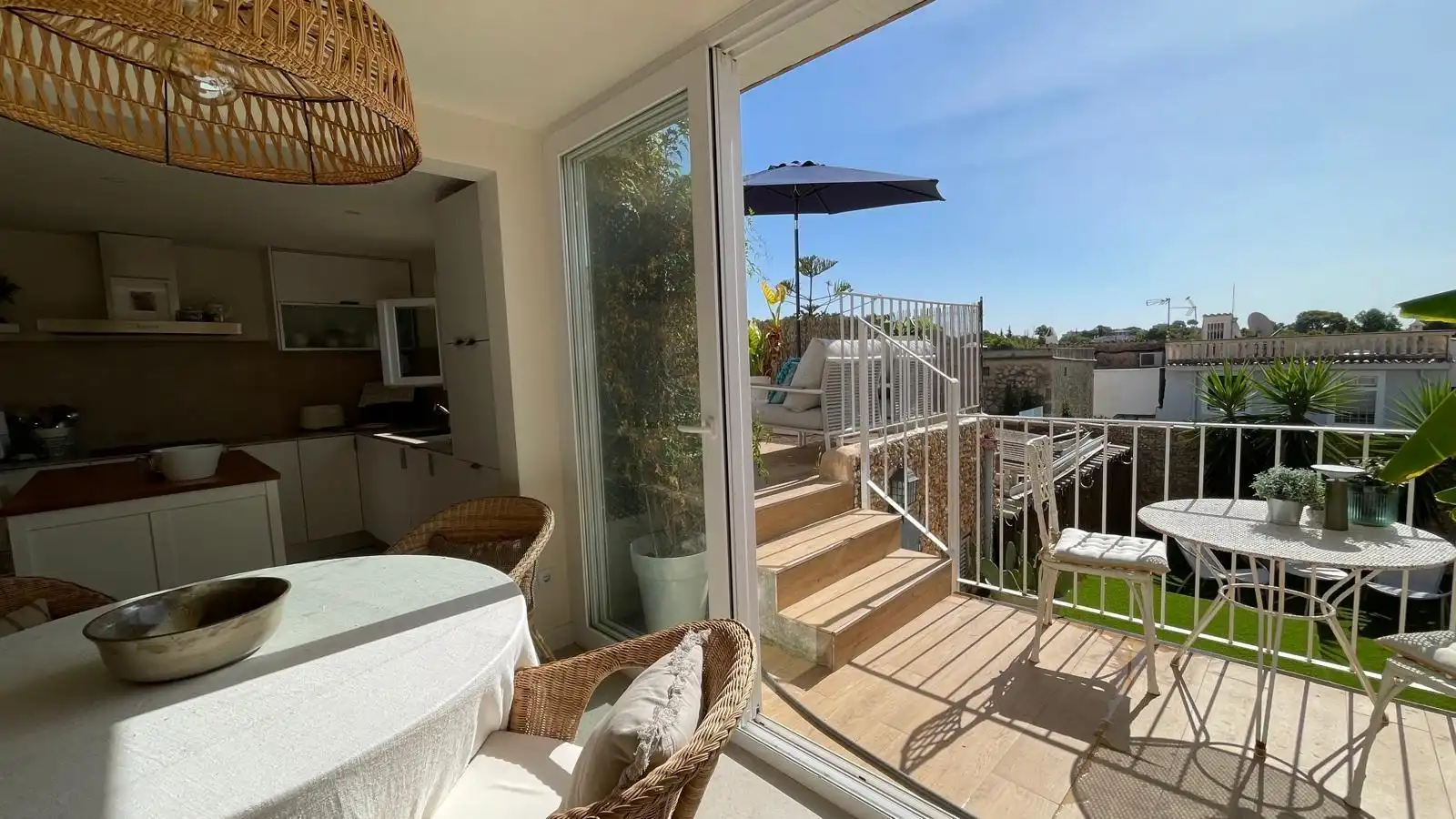 Balcony of Country homes for sale in  Palma de Mallorca  with Air Conditioner, Terrace and Storage room