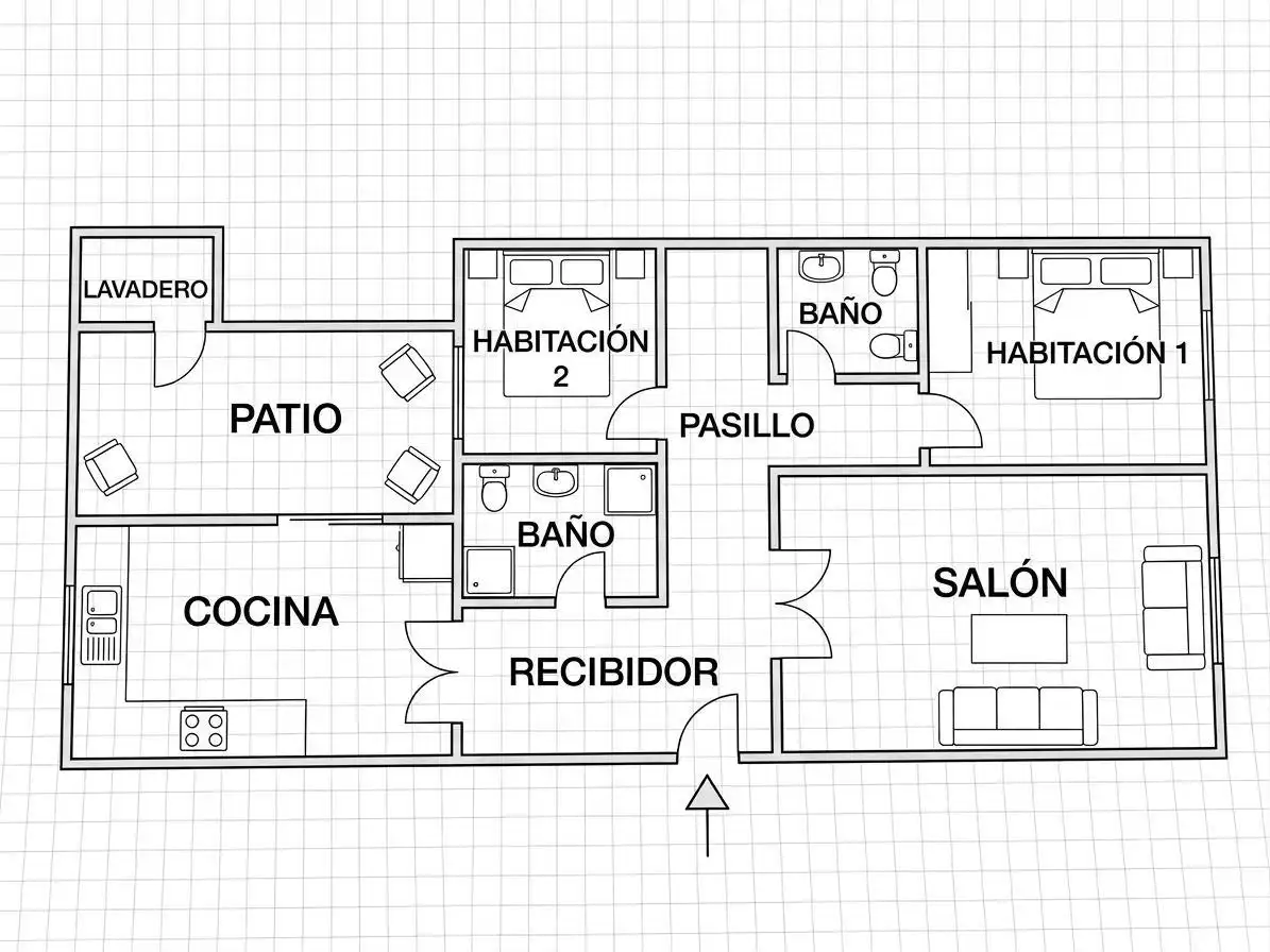 Erdgeschosswohnung mit Aufzug zum Verkauf in Plaza RODRIGUEZ DE LA FUENTE 4, imagen 24