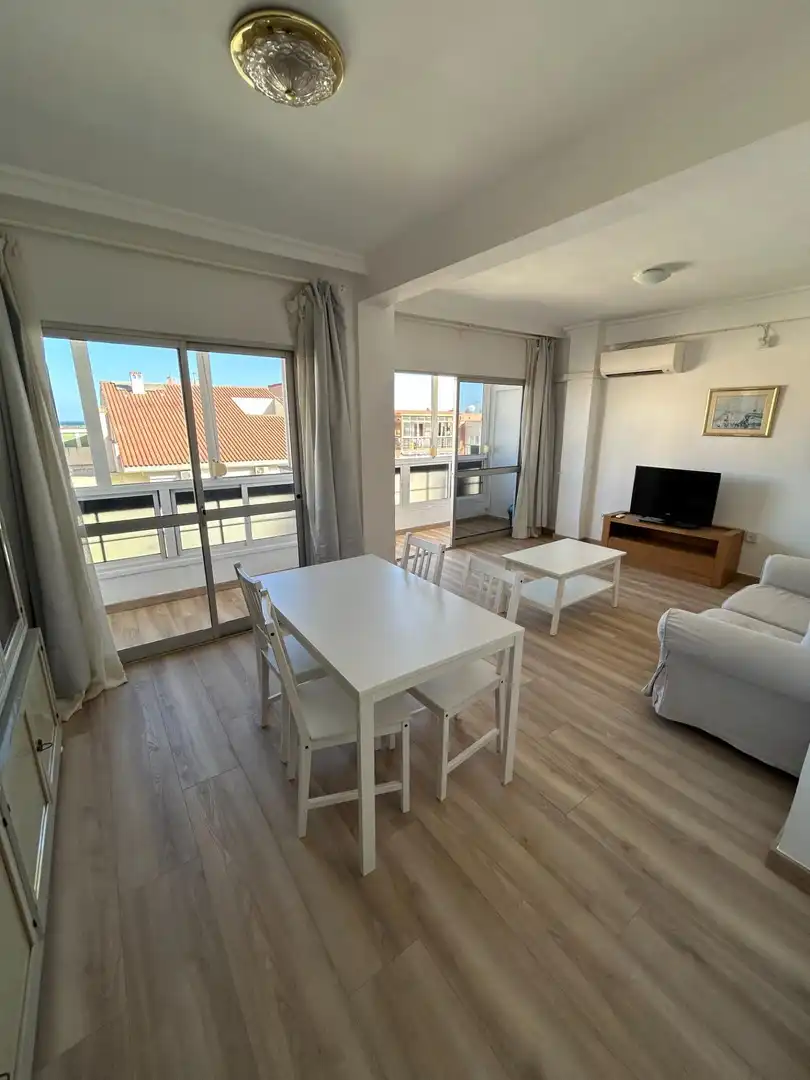 Dining room of Flat for sale in Málaga  with Air Conditioner, Terrace and Balcony