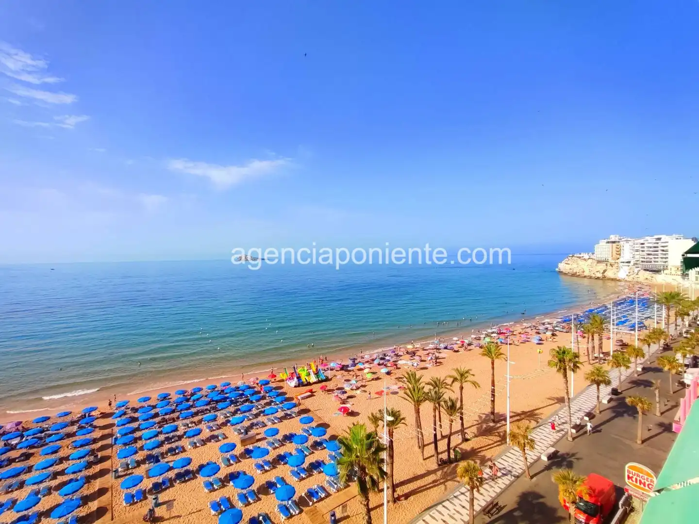 Flat for rent in Benidorm  with Air Conditioner, Heating and Terrace