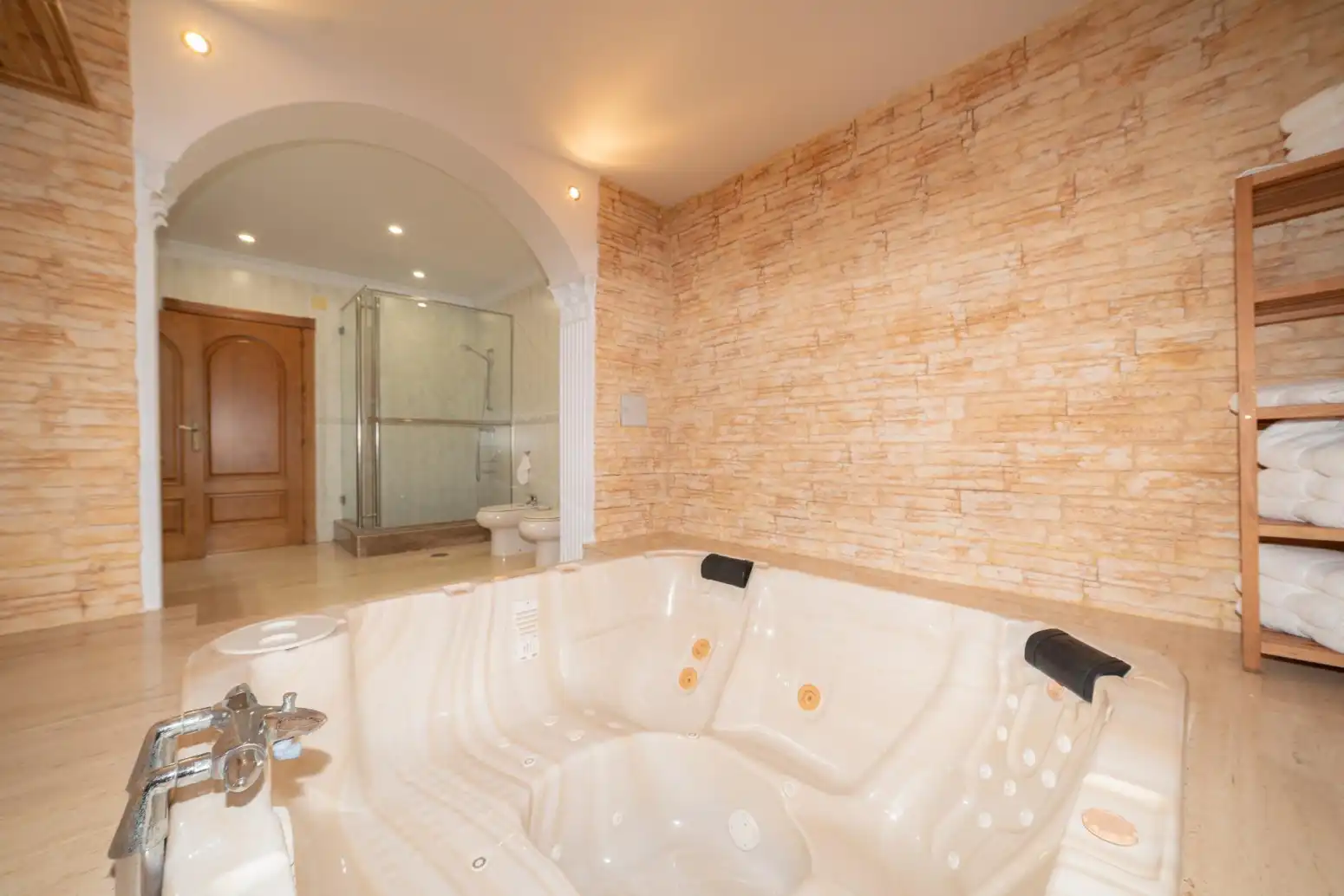 Baño de Casa o chalet en venta en Cartagena con Aire acondicionado, Amueblado y Balcón