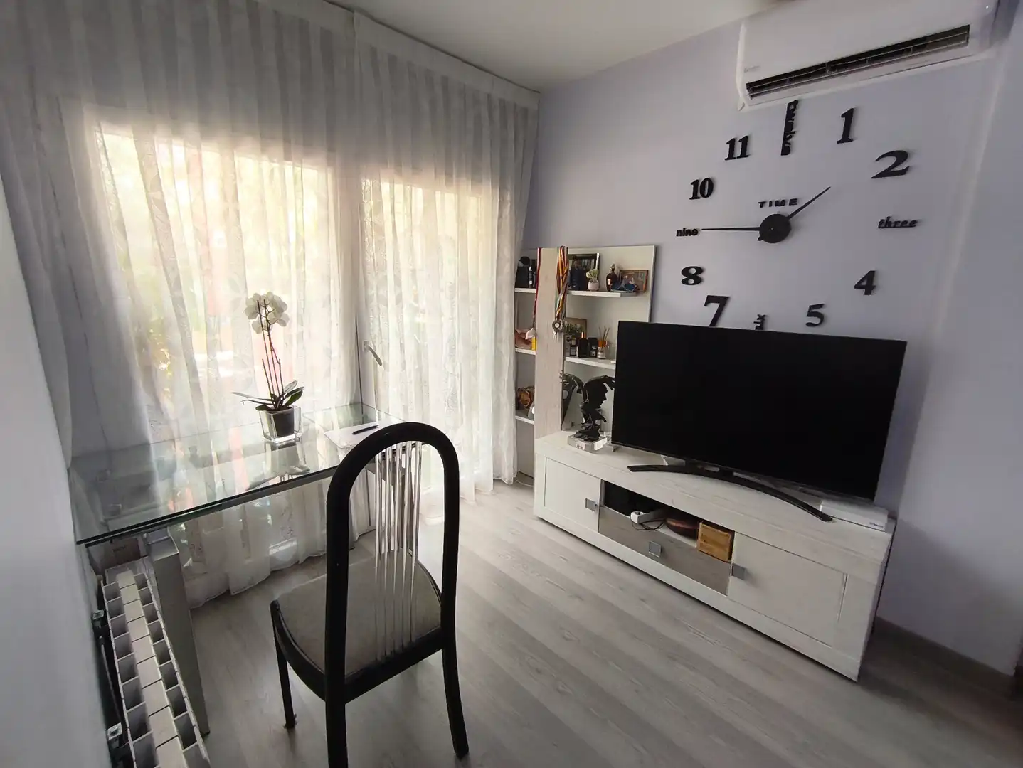 Sala d'estar de Pis de lloguer en Madrid amb Calefacció i Terrassa