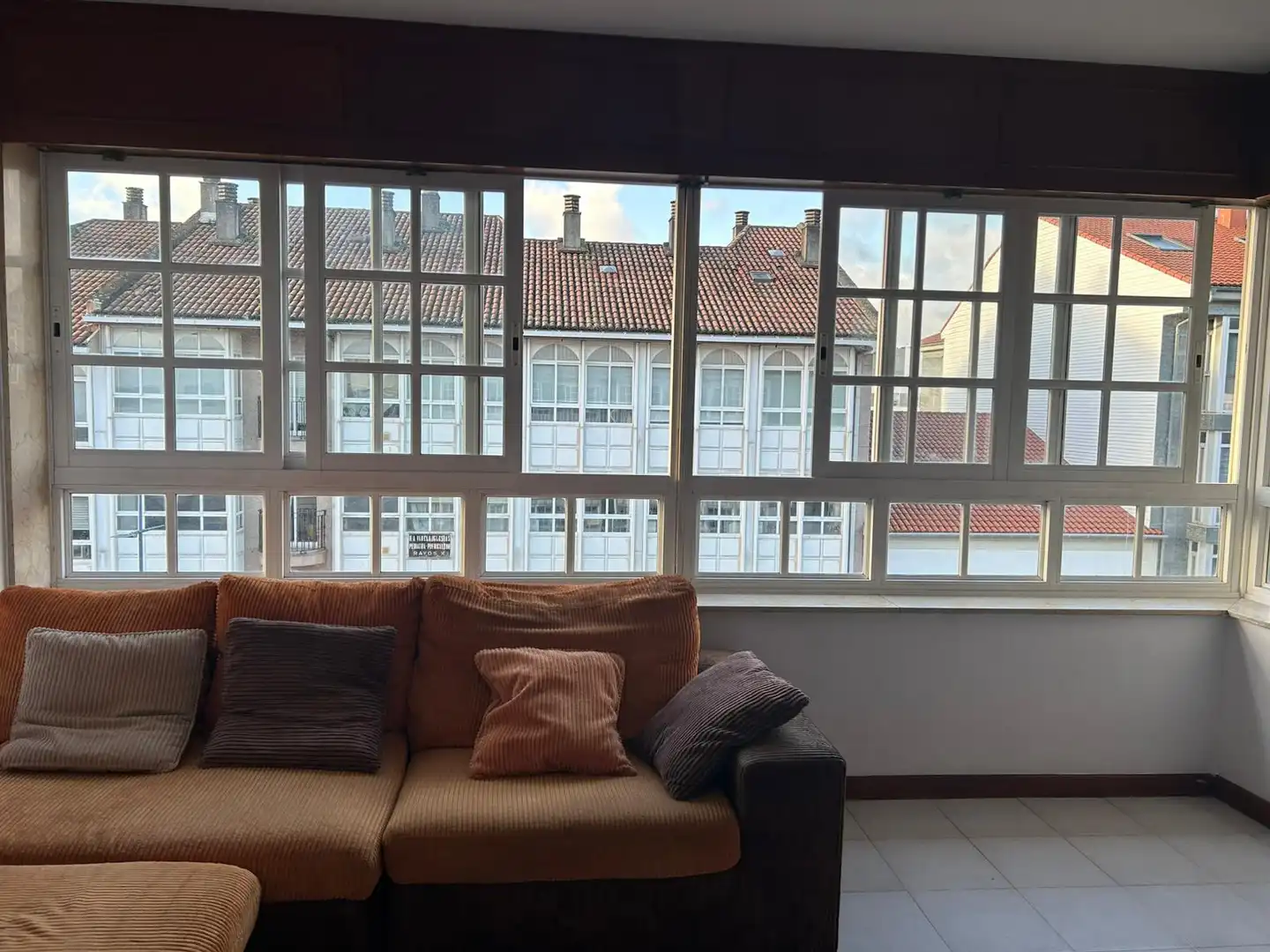 Terraza de Piso de alquiler en Santiago de Compostela  con Amueblado