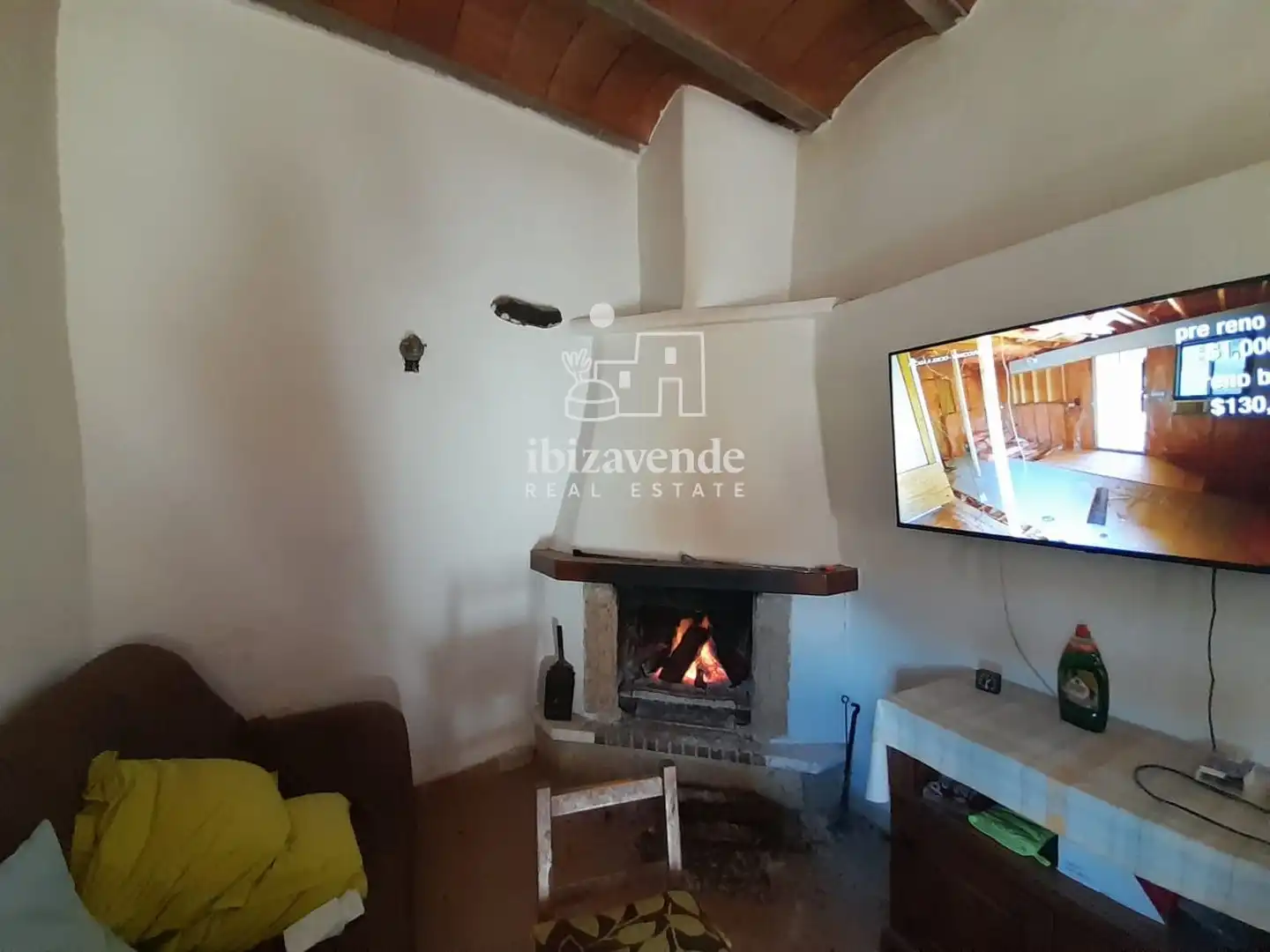 Living room of Houses for sale in Sant Joan de Labritja  with Furnished