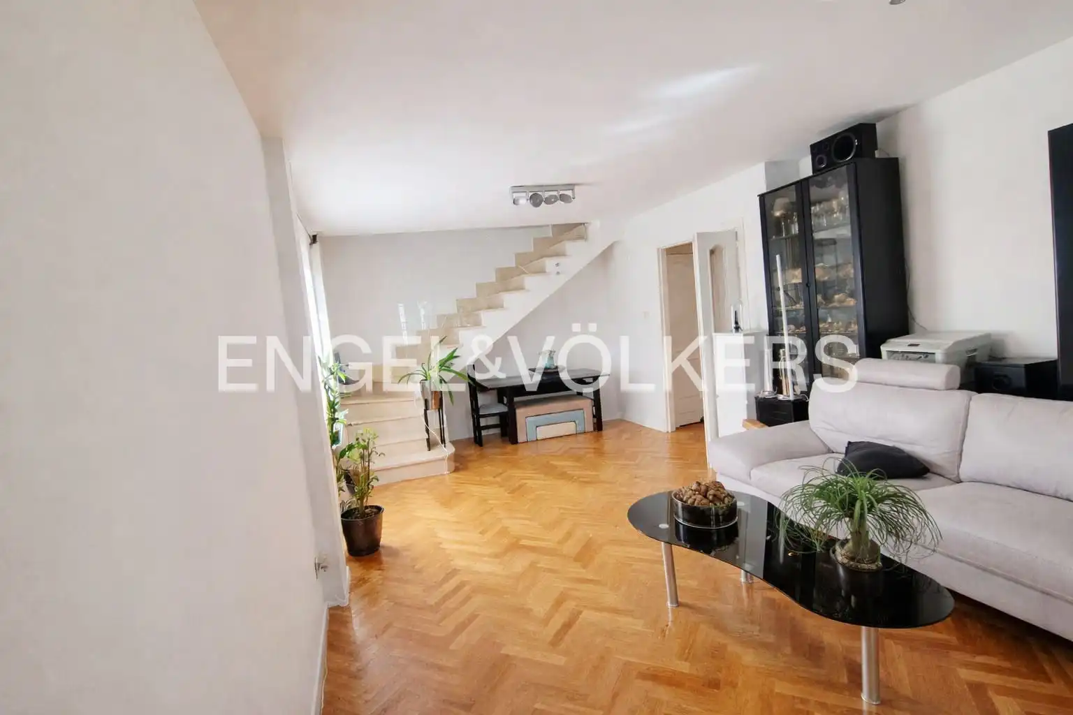 Sala de estar de Dúplex de alquiler en Collado Villalba con Aire acondicionado, Calefacción y Parquet