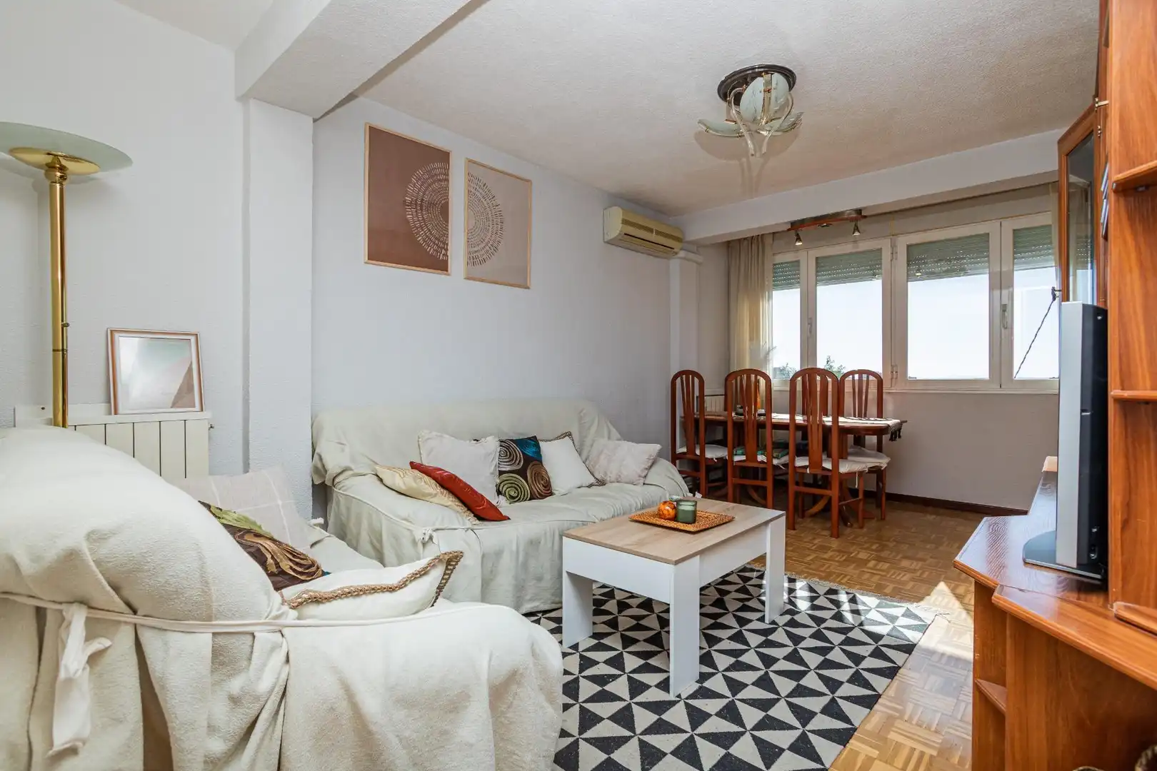 Sala de estar de Piso en venta en Madrid con Aire acondicionado y Calefacción