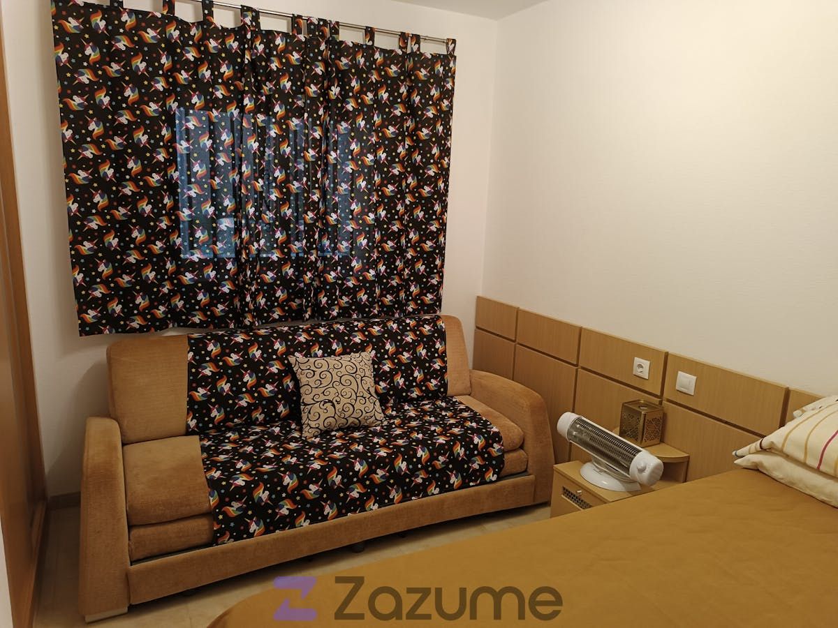 Bedroom of Flat to rent in Oropesa del Mar / Orpesa  with Air Conditioner, Private garden and Terrace