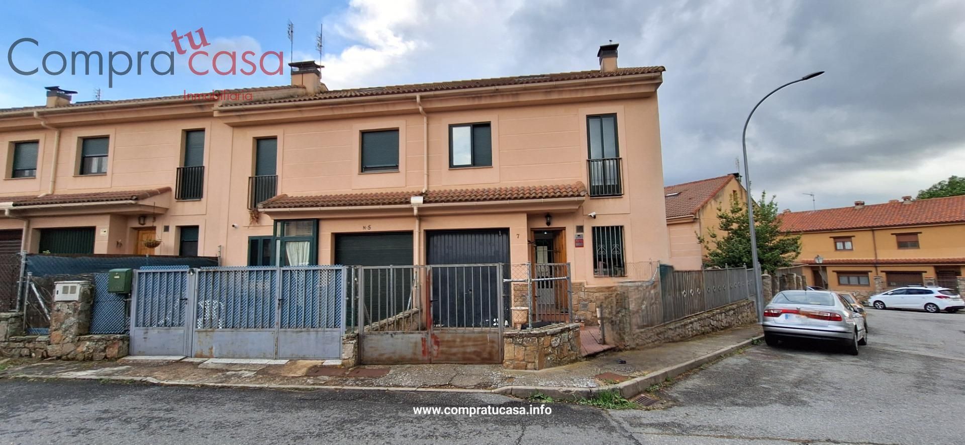 Exterior view of Single-family semi-detached for sale in Trescasas  with Heating, Private garden and Storage room