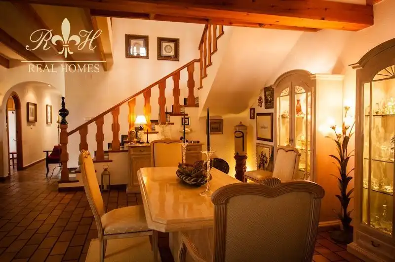Dining room of Houses for sale in L'Alfàs del Pi  with Air Conditioner, Terrace and Swimming Pool