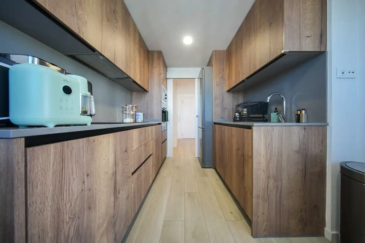 Cocina de Ático en venta en Alcalá de Henares con Aire acondicionado, Calefacción y Jardín privado