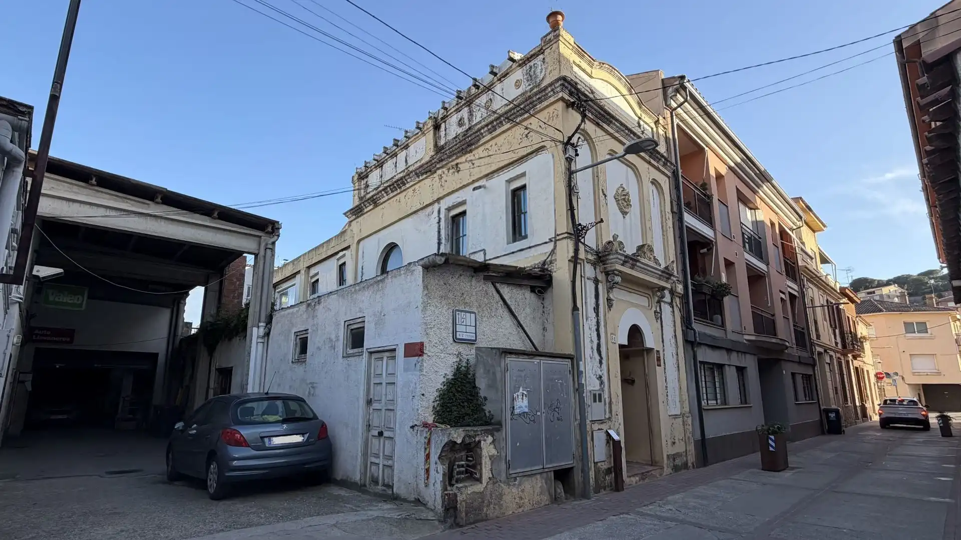Vista exterior de Casa adosada en venta en Sant Andreu de Llavaneres