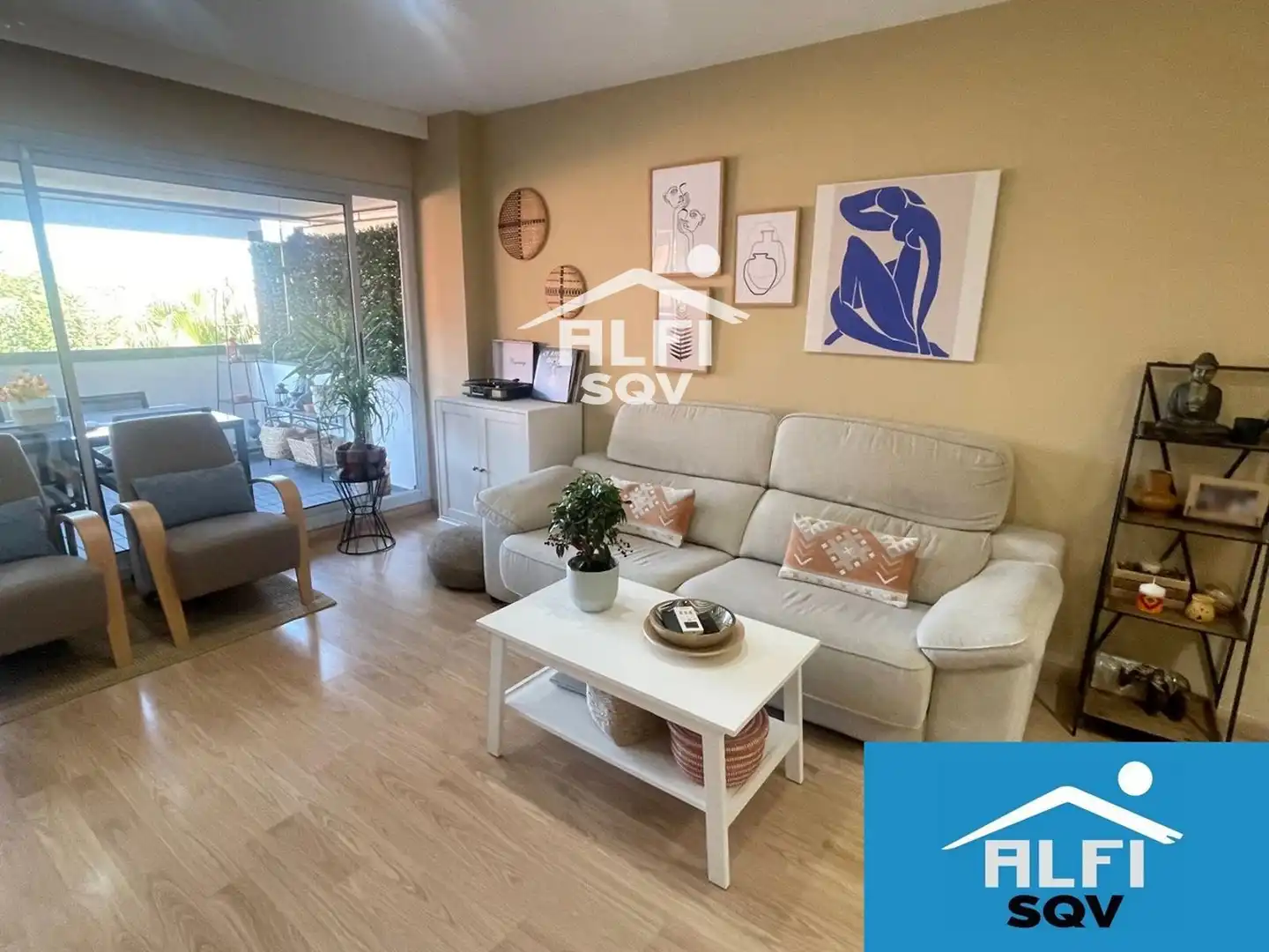 Sala de estar de Piso en venta en Sant Quirze del Vallès con Aire acondicionado, Calefacción y Terraza
