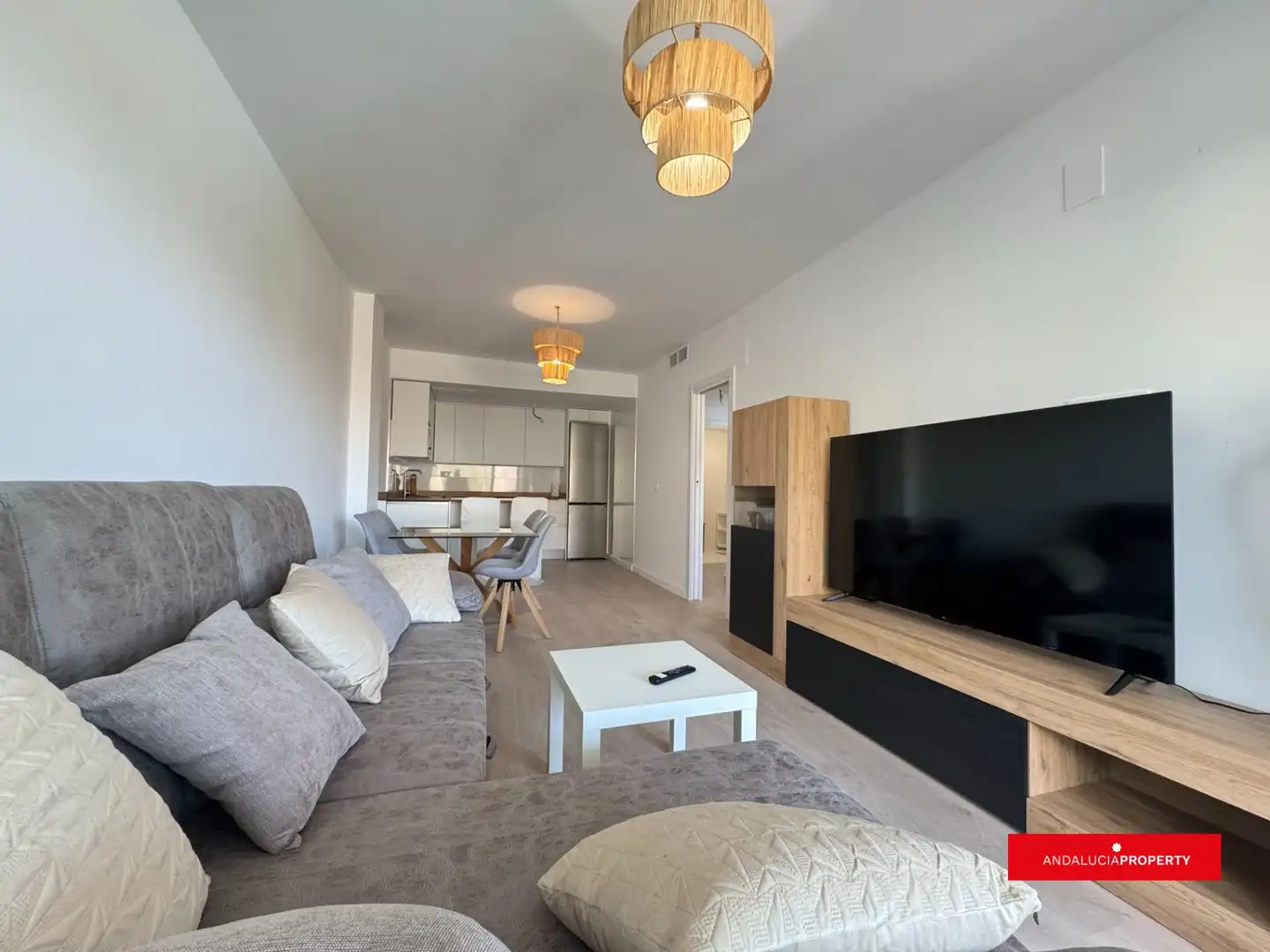 Wohnzimmer von Wohnung zur Miete in Sorvilán mit Klimaanlage, Heizung und Privatgarten