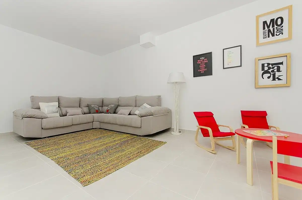 Sala d'estar de Casa o xalet en venda en Cartagena amb Piscina