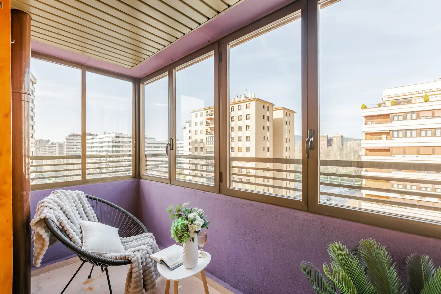 Terraza de Piso en venta en  Pamplona / Iruña con Calefacción, Parquet y Trastero