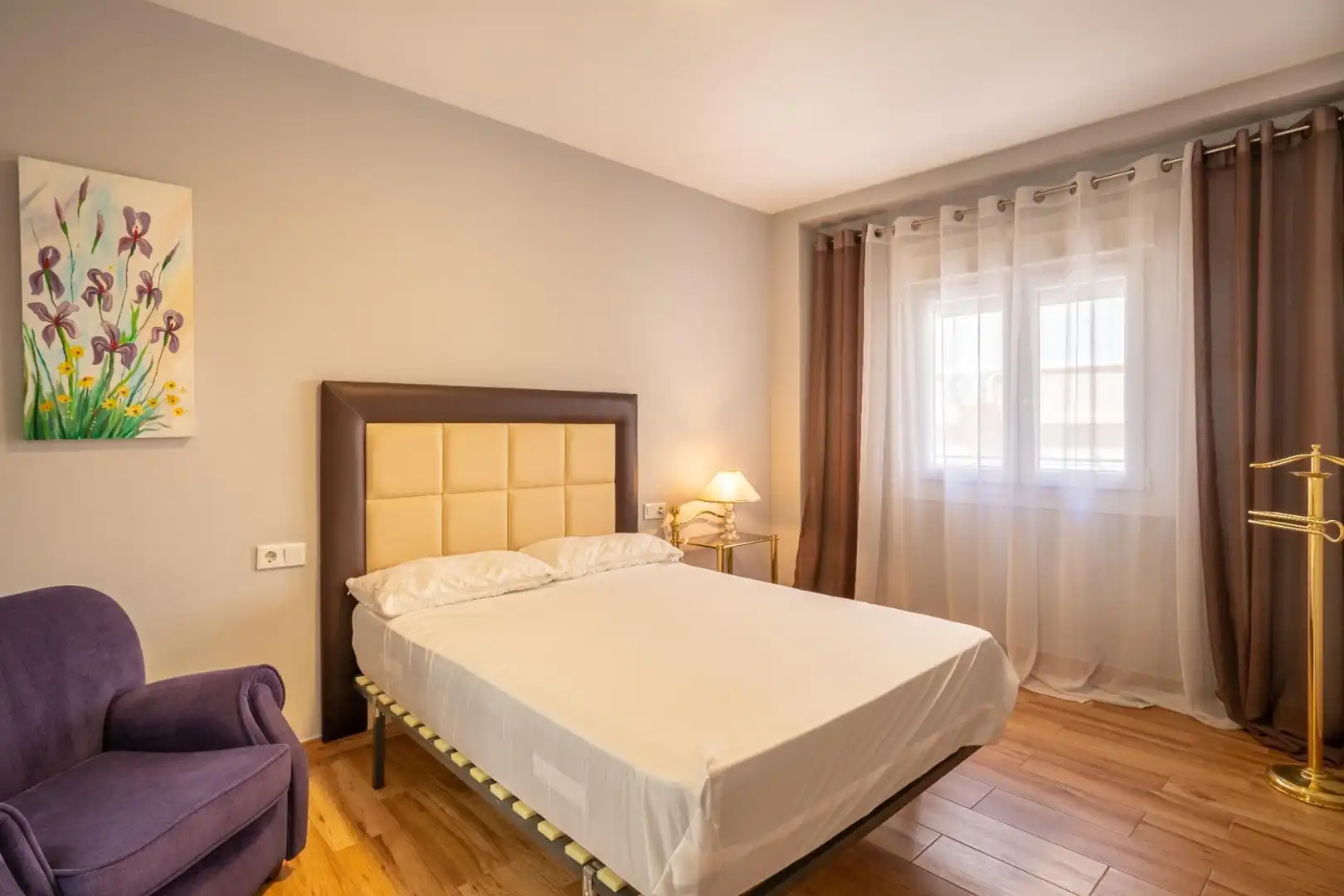 Schlafzimmer von Wohnung zur Miete in Almería mit Klimaanlage, Heizung und Terrasse