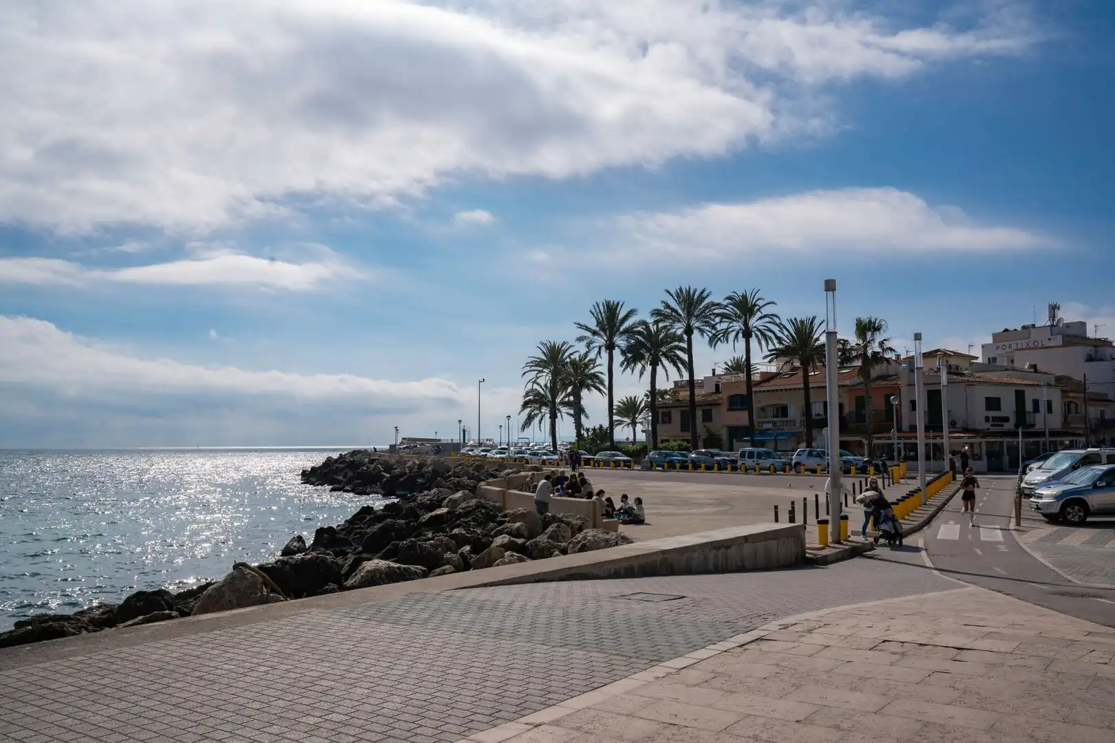 Vista exterior de Piso en venta en  Palma de Mallorca con Terraza, Amueblado y Balcón