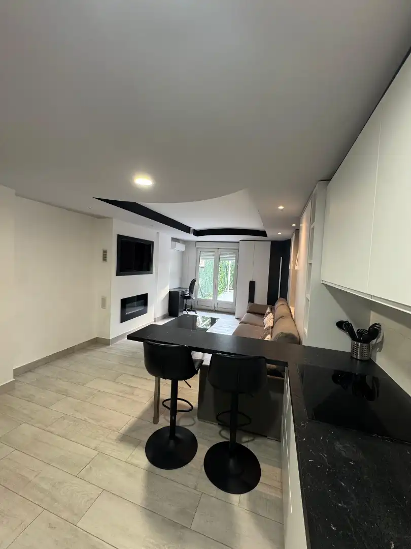 Living room of Flat for rent in Villaviciosa de Odón  with Air Conditioner, Heating and Private garden