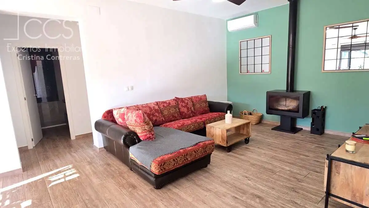 Living room of Country homes for sale in Pilas  with Air Conditioner, Terrace and Storage room