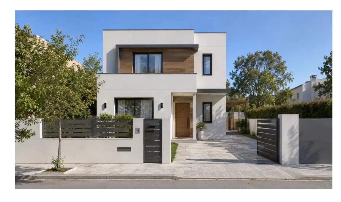 Vista exterior de Casa o chalet en venta en Palau-solità i Plegamans con Aire acondicionado, Calefacción y Jardín privado
