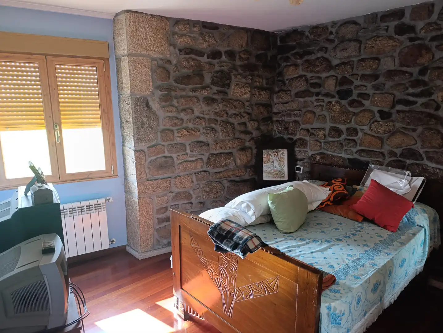 Habitación de Casa o chalet en venta en O Saviñao  con Jardín privado, Amueblado y Balcón
