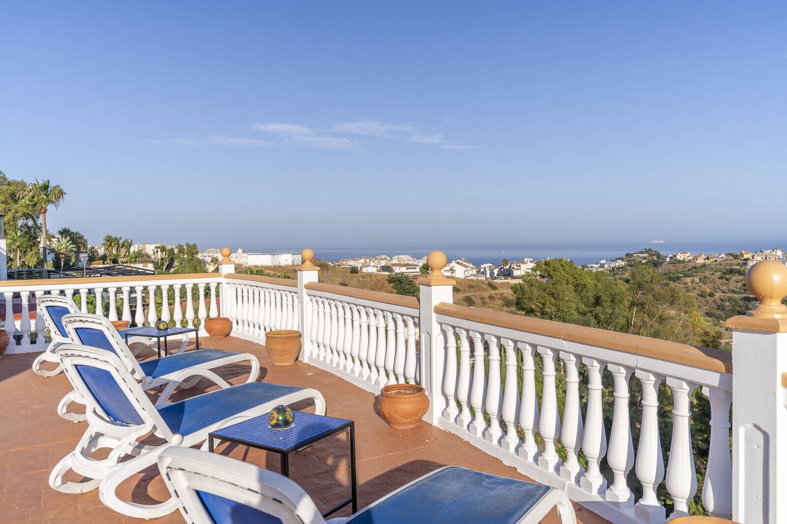 Terrassa de Casa o xalet en venda en Benalmádena amb Aire condicionat, Terrassa i Piscina