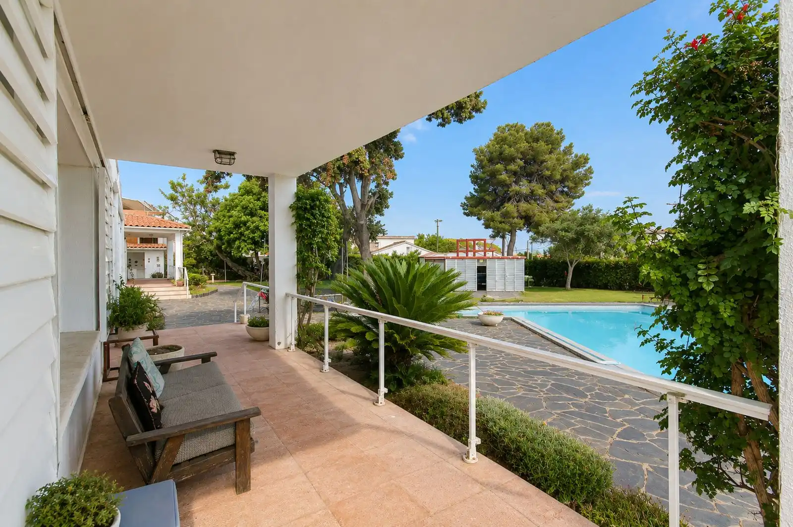 Terraza de Casa o chalet en venta en Cubelles con Calefacción, Jardín privado y Terraza