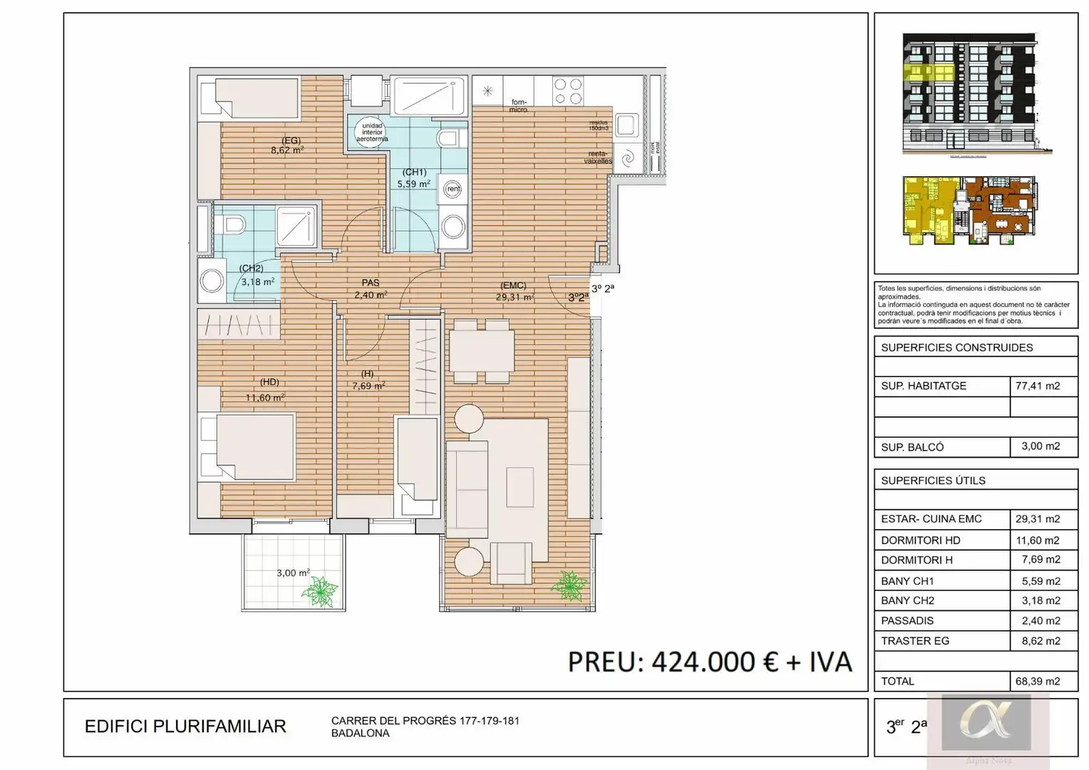 Ático en venta en Progres, 179, Progrés - Pep Ventura