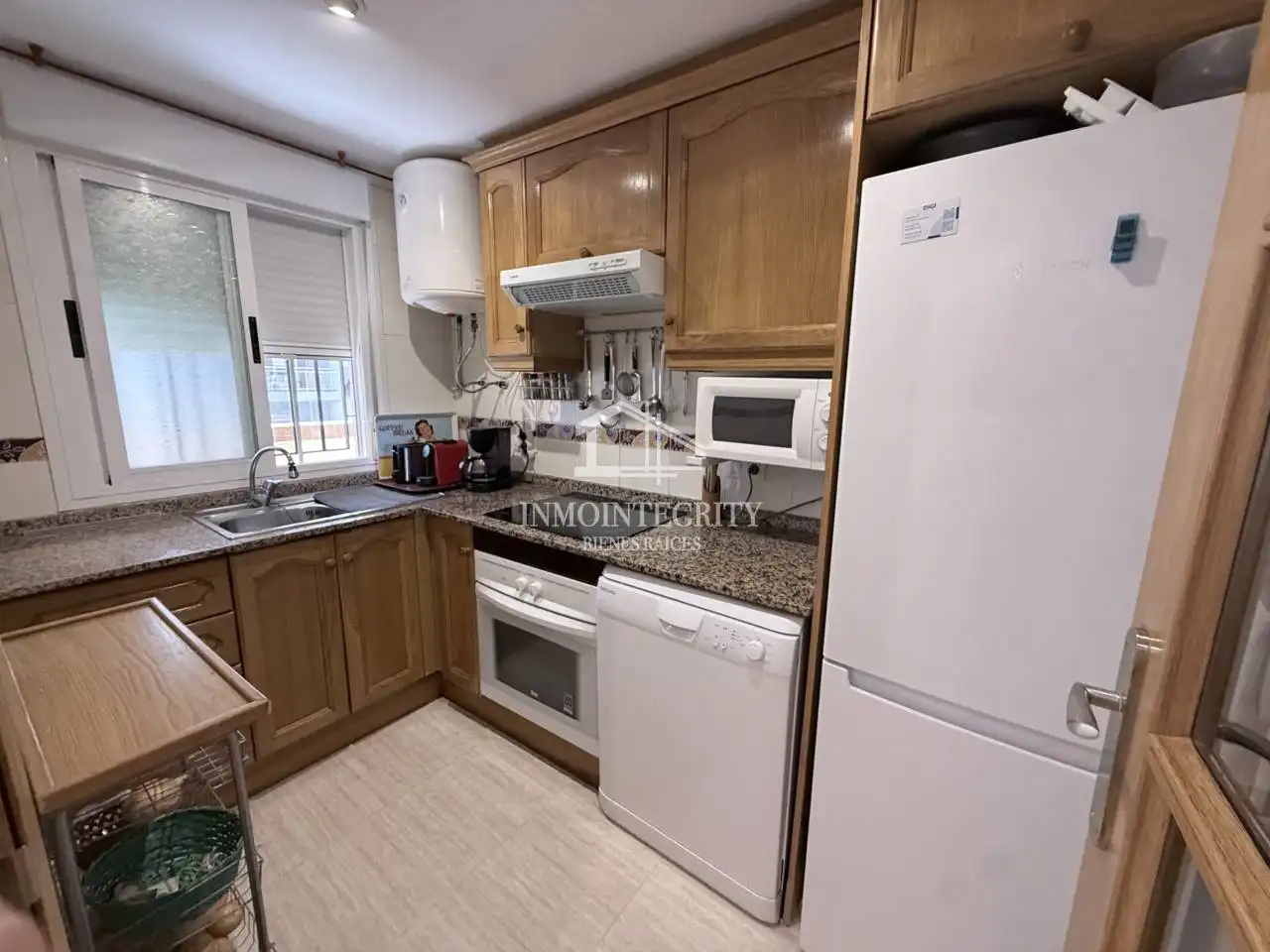 Cuina de Apartament en venda en Oropesa del Mar / Orpesa amb Aire condicionat, Terrassa i Moblat