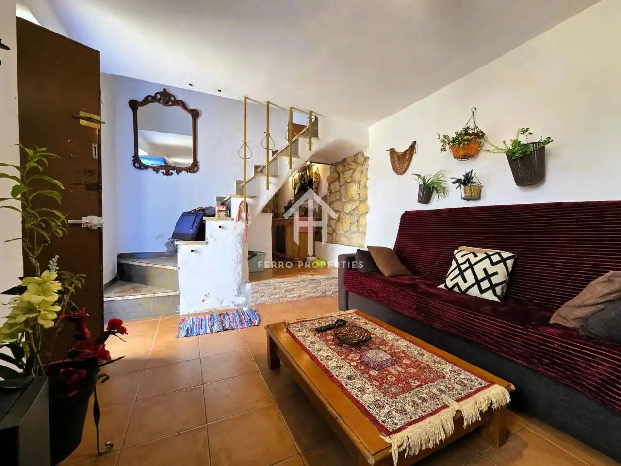 Sala d'estar de Casa o xalet en venda en Loja amb Terrassa i Moblat