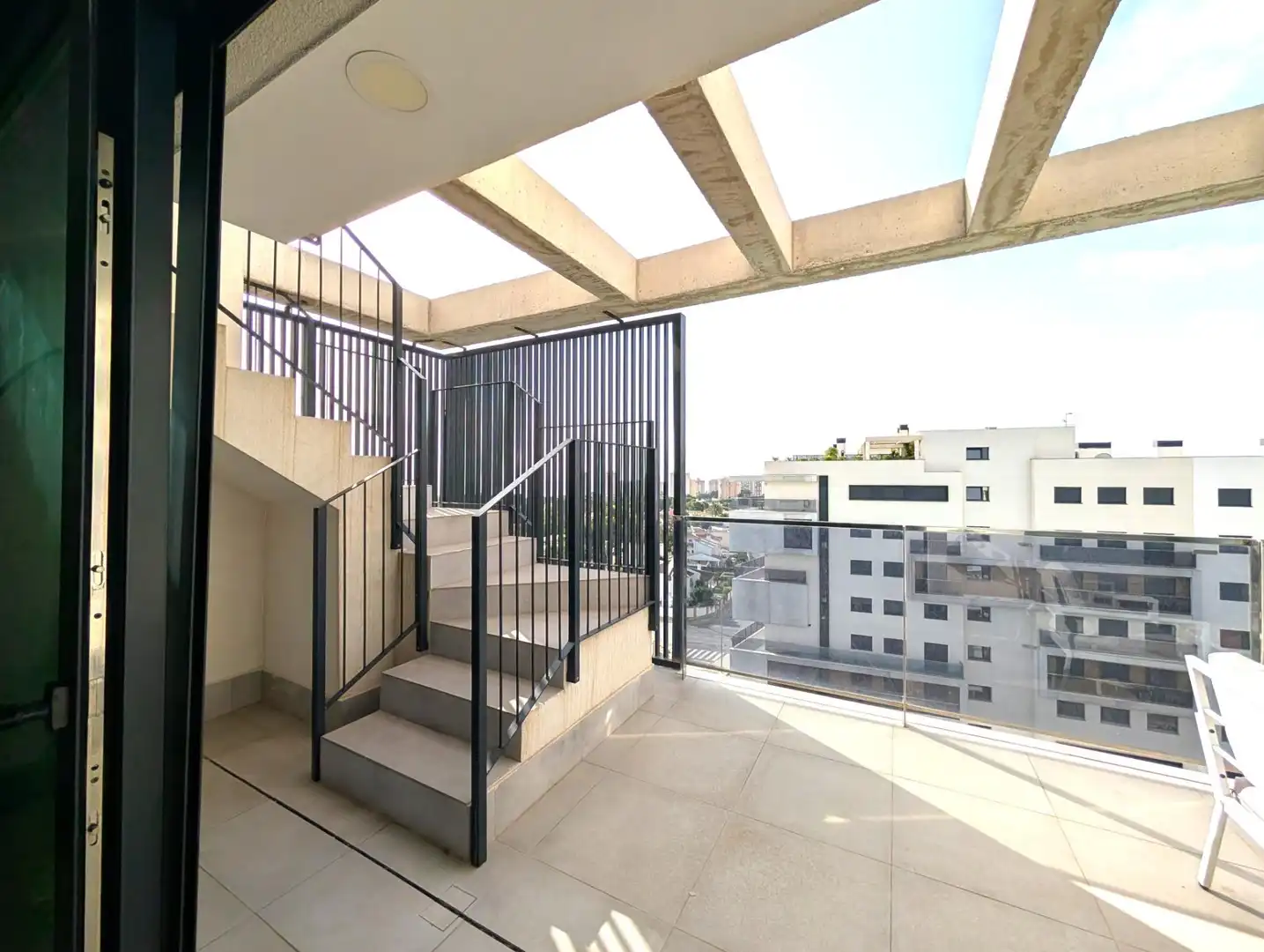 Terrasse von Dachboden zum Verkauf in Orihuela mit Klimaanlage, Heizung und Terrasse