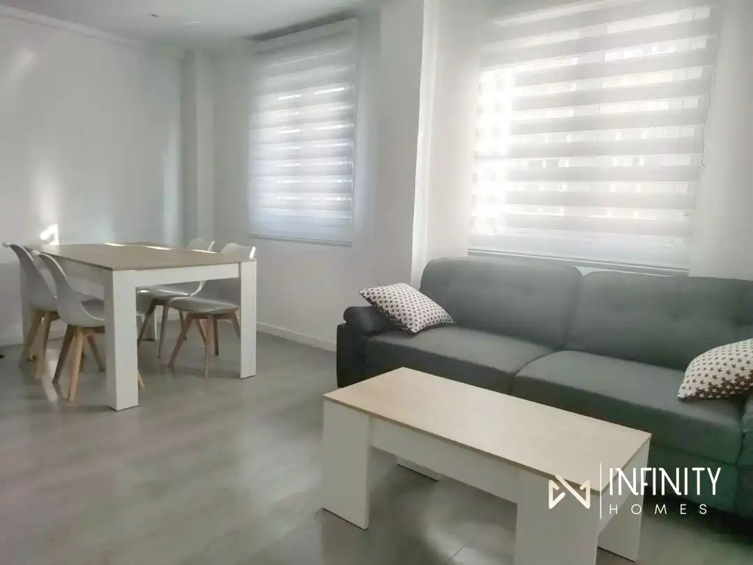 Wohnzimmer von Wohnung zur Miete in Santurtzi  mit Heizung